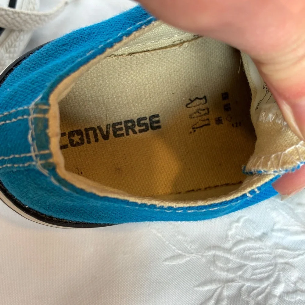Converse Sneakers Infant 8 Chuck Taylor All Star Low Top Canvas Retro Toddler